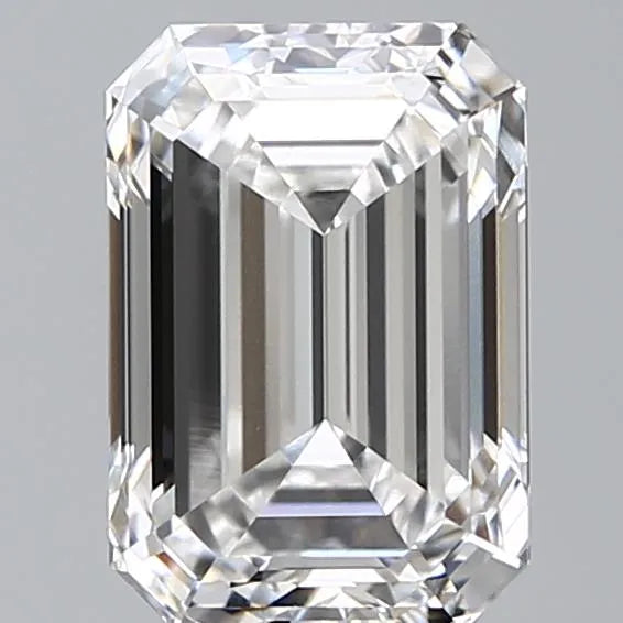 3.03ct Emerald Lab Grown Diamond (Colour E, Clarity VVS2, GIA)
